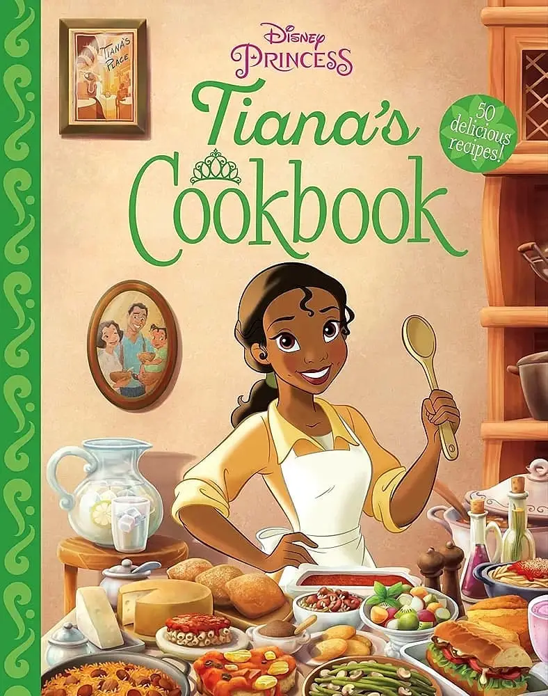 buku resep princess Disney, Tiana's Cookbook - 50 Delicious Recipes for Kids