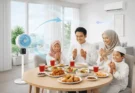 Berbuka Puasa Bersama Keluarga di Rumah Makin Nyaman dengan Polytron Air Circulation Fan untuk Sirkulasi Udara yang Lebih Sehat dan Sejuk di Bulan Ramadan