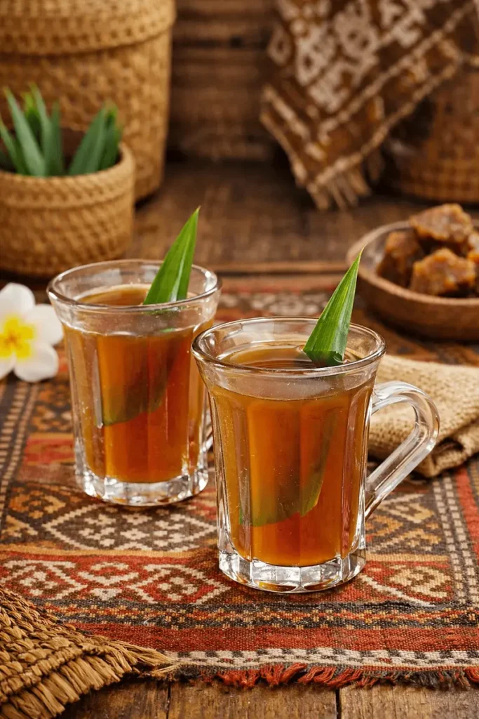 Segelas bandrek, minuman hangat tradisional Indonesia